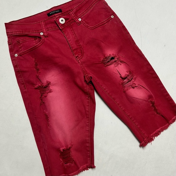 REDFOX JEANS Bermuda Shorts Jeans NWOT - Picture 7 of 8